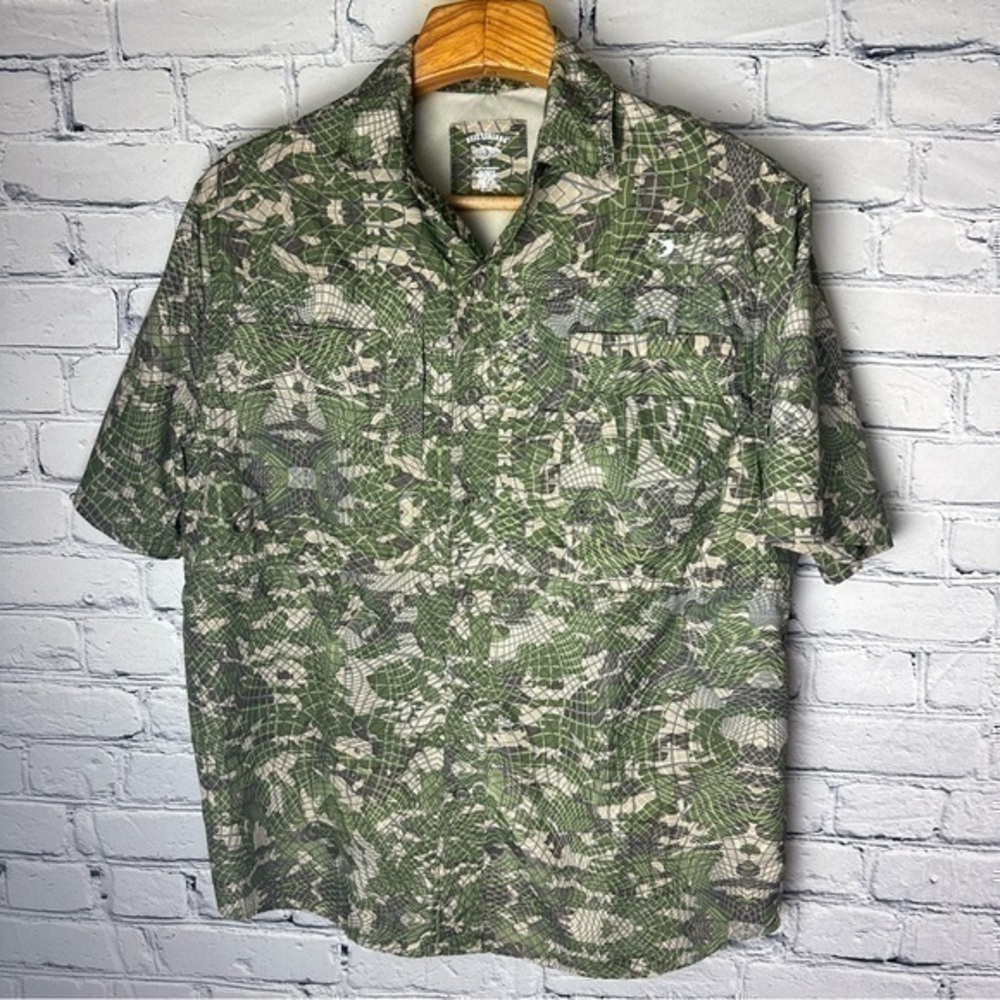 Reel Legends Vented Outdoors Fishing Hiking Shirt Men’s Size Medium